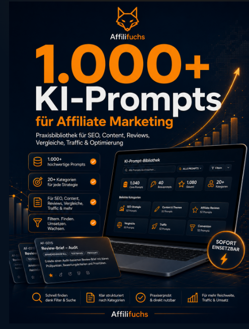 1.000+ KI-Prompts für Affiliate Marketing